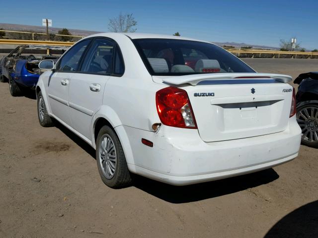 KL5JD56Z18K889537 - 2008 SUZUKI FORENZA BA WHITE photo 3