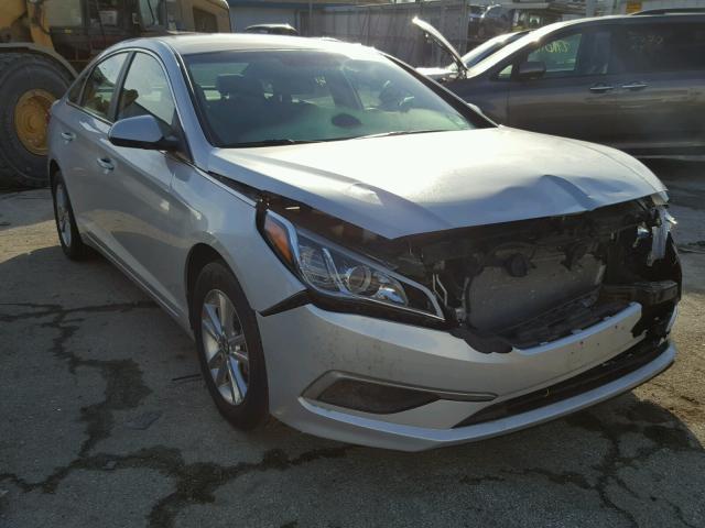 5NPE24AF1HH549554 - 2017 HYUNDAI SONATA SE SILVER photo 1