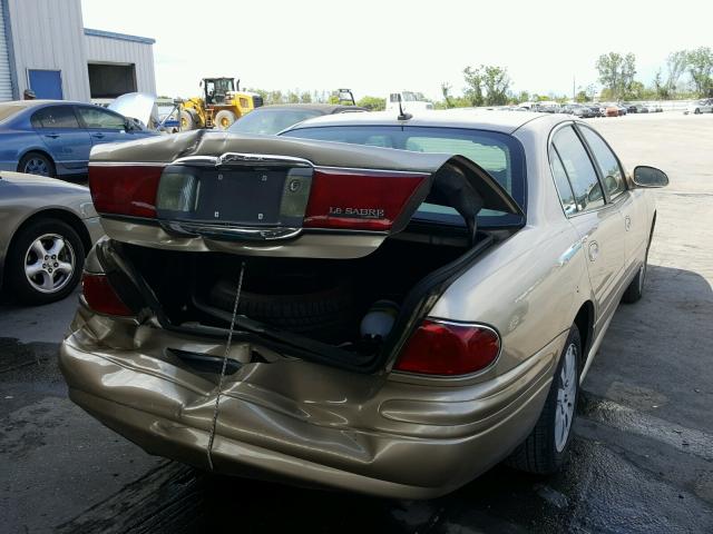 1G4HP54K35U158755 - 2005 BUICK LESABRE CU BEIGE photo 4