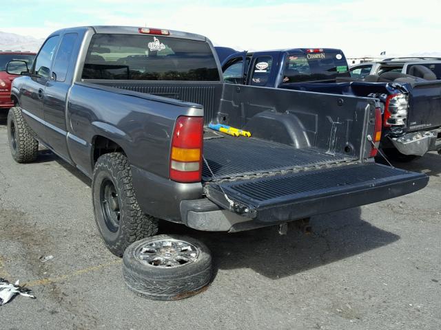 2GCEC19T7Y1181341 - 2000 CHEVROLET SILVERADO GRAY photo 3