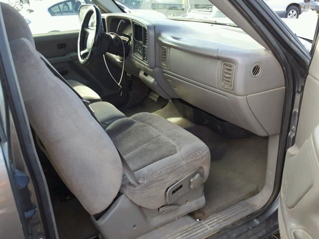 2GCEC19T7Y1181341 - 2000 CHEVROLET SILVERADO GRAY photo 5