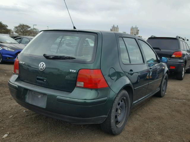 WVWGF31J7XW679231 - 1999 VOLKSWAGEN GOLF GLS T GREEN photo 4