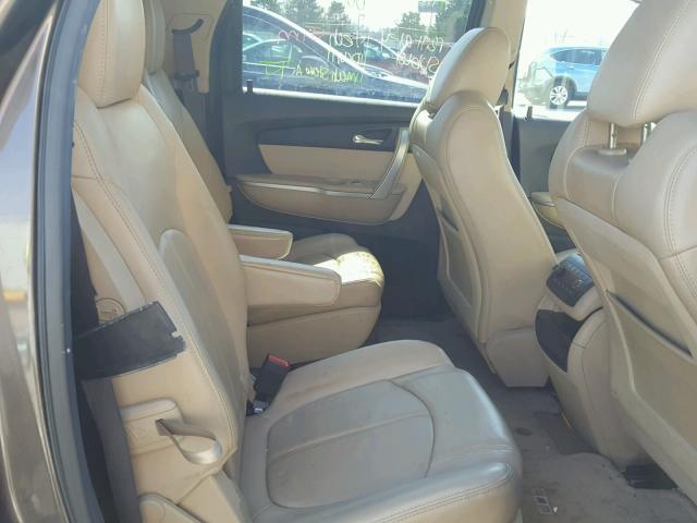 1GKKVRED3BJ227498 - 2011 GMC ACADIA SLT ყავისფერი ფოტო 6