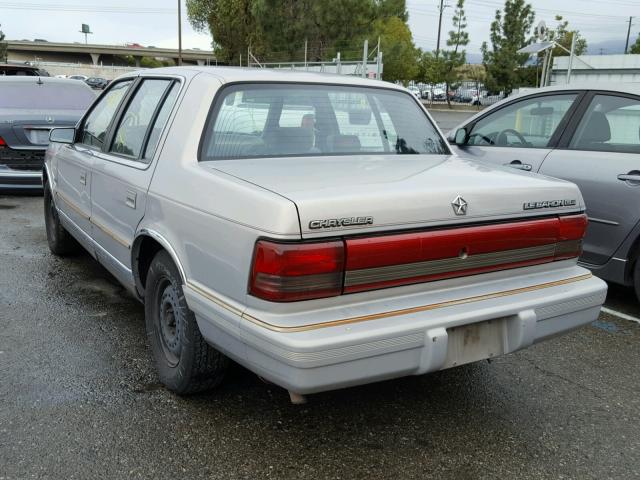 1C3XA3636PF548496 - 1993 CHRYSLER LEBARON LE GRAY photo 3