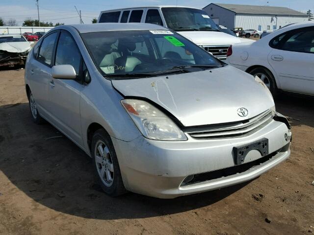 JTDKB22U553069495 - 2005 TOYOTA PRIUS SILVER photo 1