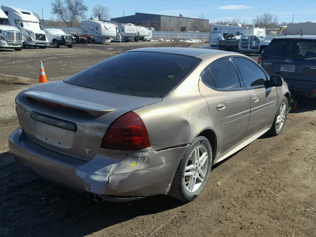 2G2WR554261182746 - 2006 PONTIAC GRAND PRIX ყავისფერი ფოტო 4