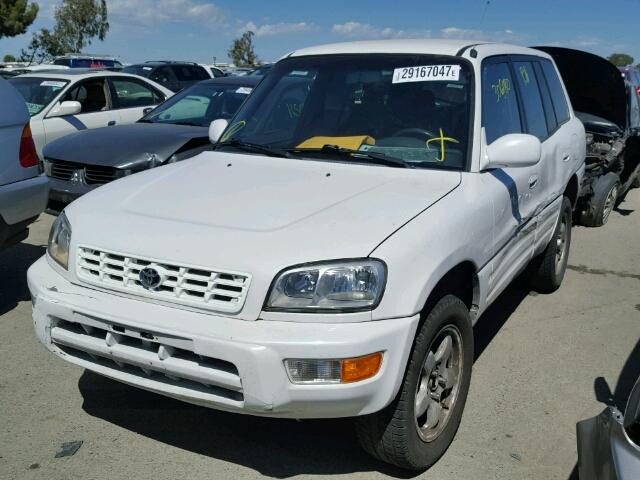 JT3GP10V7X7055045 - 1999 TOYOTA RAV4 WHITE photo 2