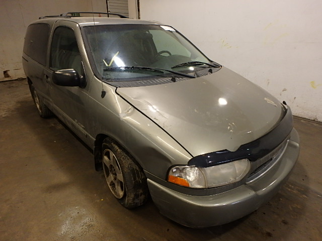 4N2XN11T9XD840311 - 1999 NISSAN QUEST SE GRAY photo 1