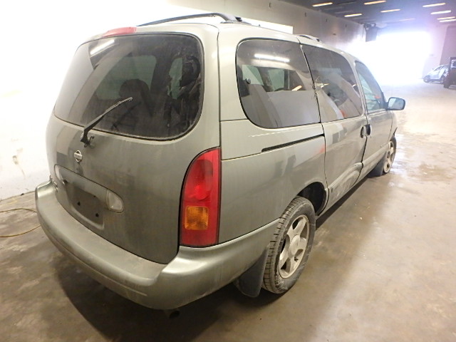 4N2XN11T9XD840311 - 1999 NISSAN QUEST SE GRAY photo 4