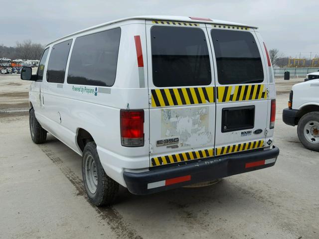 1FMNE3BL2EDA06037 - 2014 FORD ECONOLINE WHITE photo 3