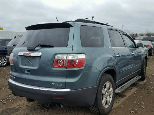 1GKEV33D59J201959 - 2009 GMC ACADIA SLT მწვანე ფოტო 4