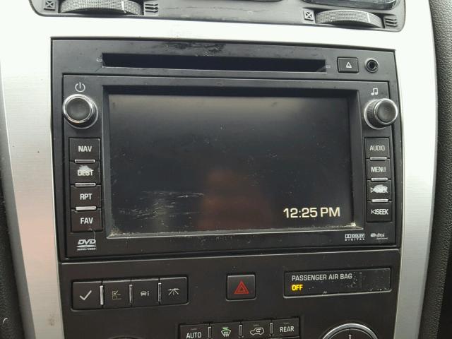 1GKEV33D59J201959 - 2009 GMC ACADIA SLT მწვანე ფოტო 9