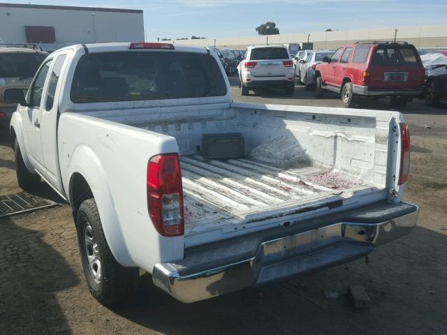 1N6BD0CT7EN731728 - 2014 NISSAN FRONTIER S WHITE photo 3