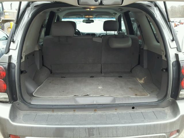 1GNDT13S582238400 - 2008 CHEVROLET TRAILBLAZE GRAY photo 9