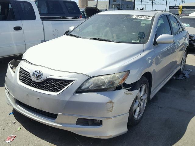 4T1BE46K97U022765 - 2007 TOYOTA CAMRY NEW SILVER photo 2