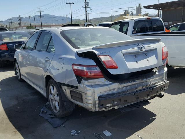 4T1BE46K97U022765 - 2007 TOYOTA CAMRY NEW SILVER photo 3