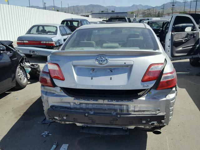 4T1BE46K97U022765 - 2007 TOYOTA CAMRY NEW SILVER photo 9