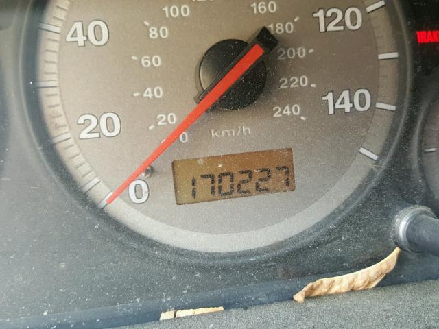 1HGEM229X2L039344 - 2002 HONDA CIVIC EX წითელი ფოტო 8