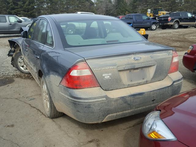 1FAFP24156G112206 - 2006 FORD FIVE HUNDR GRAY photo 3