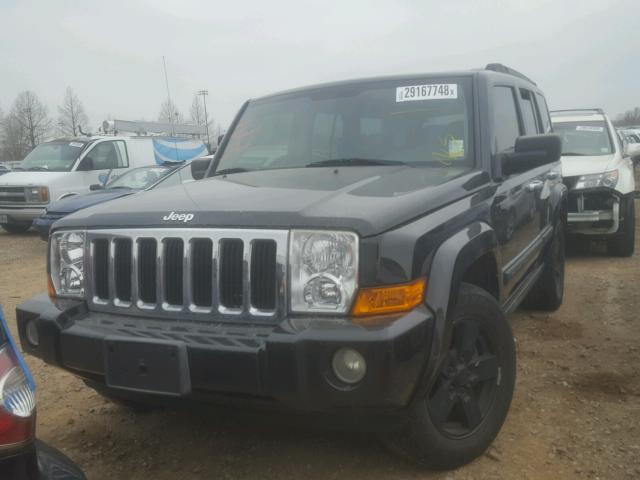 1J8HG48K08C248120 - 2008 JEEP COMMANDER BLACK photo 2