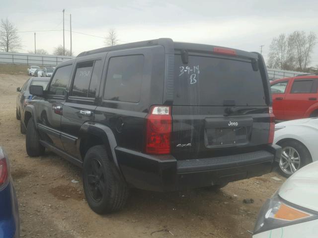 1J8HG48K08C248120 - 2008 JEEP COMMANDER BLACK photo 3