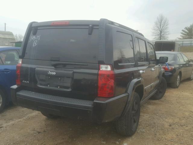 1J8HG48K08C248120 - 2008 JEEP COMMANDER BLACK photo 4