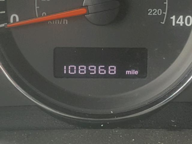 1J8HG48K08C248120 - 2008 JEEP COMMANDER BLACK photo 8