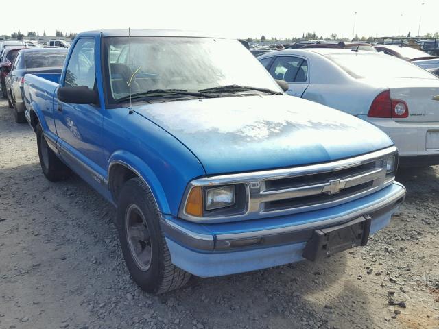 1GCCS144XS8241529 - 1995 CHEVROLET S TRUCK S1 BLUE photo 1