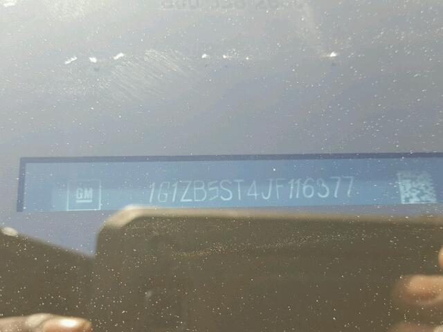 1G1ZB5ST4JF116377 - 2018 CHEVROLET MALIBU LS 石墨色 照片 10