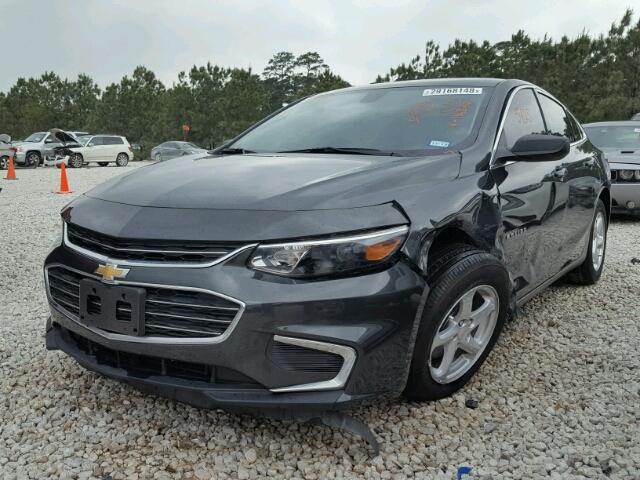 1G1ZB5ST4JF116377 - 2018 CHEVROLET MALIBU LS 石墨色 照片 2