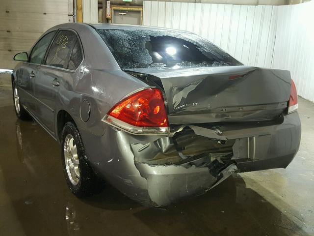 2G1WT55N781284058 - 2008 CHEVROLET IMPALA LT GRAY photo 3