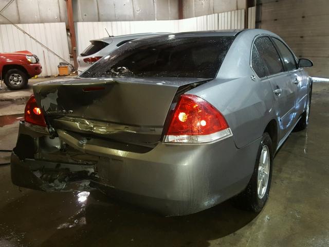 2G1WT55N781284058 - 2008 CHEVROLET IMPALA LT GRAY photo 4