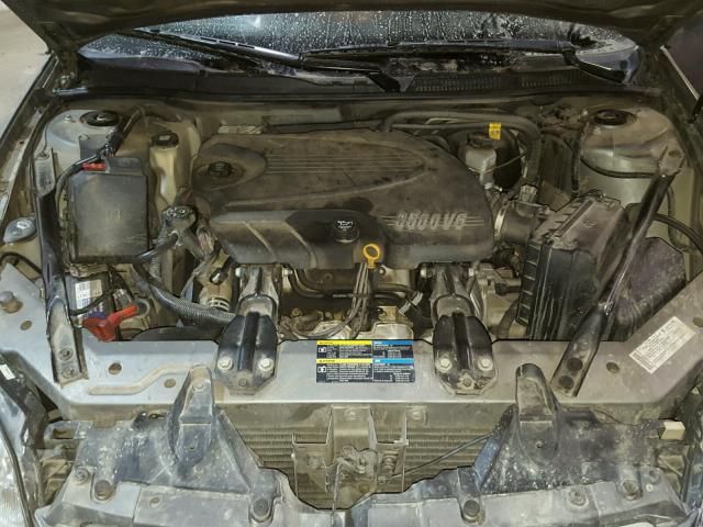 2G1WT55N781284058 - 2008 CHEVROLET IMPALA LT GRAY photo 7