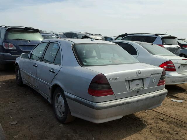 WDBHA24G8YA834637 - 2000 MERCEDES-BENZ C 230 SILVER photo 3