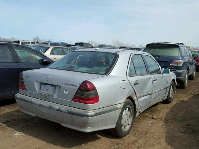 WDBHA24G8YA834637 - 2000 MERCEDES-BENZ C 230 SILVER photo 4