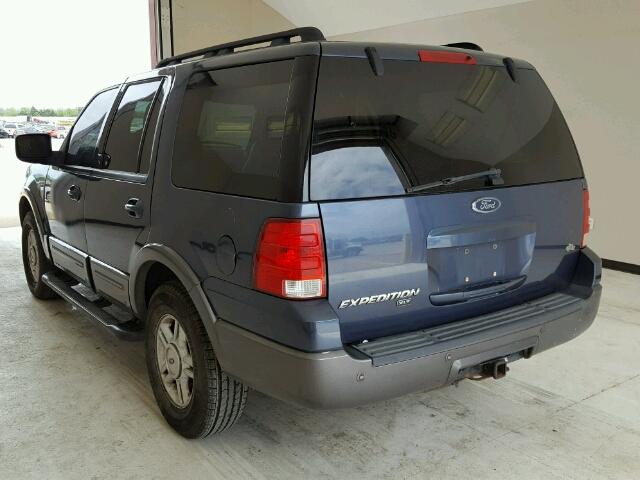 1FMPU15576LA85970 - 2006 FORD EXPEDITION BLUE photo 3