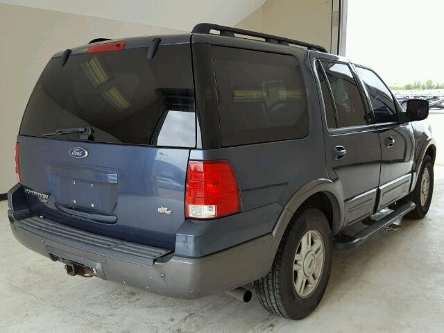 1FMPU15576LA85970 - 2006 FORD EXPEDITION BLUE photo 4