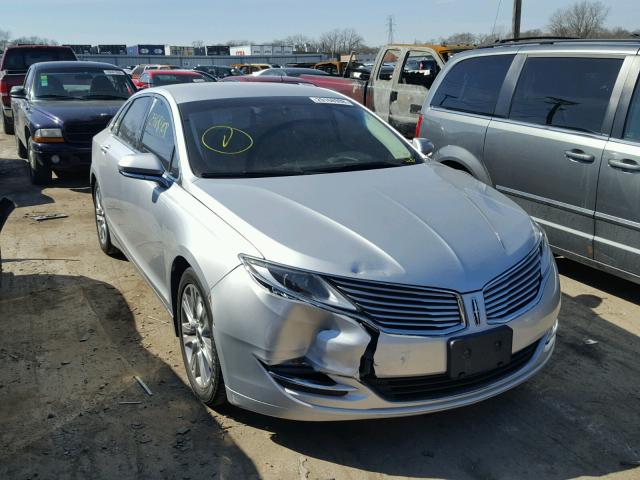 3LN6L2G90ER820034 - 2014 LINCOLN MKZ SILVER photo 1