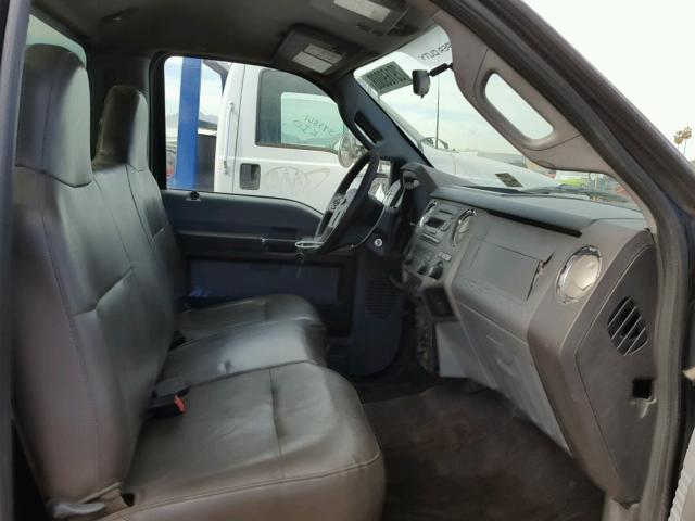 1FDUF4GY1BEB00838 - 2011 FORD F450 SUPER BLACK photo 5