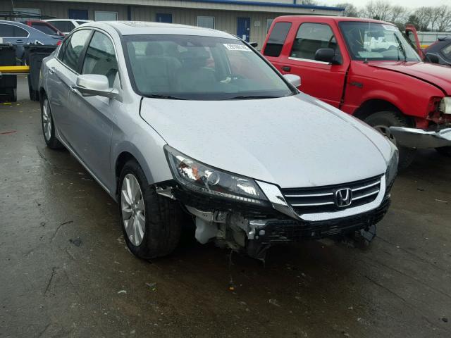 1HGCR2F87DA102635 - 2013 HONDA ACCORD EXL SILVER photo 1