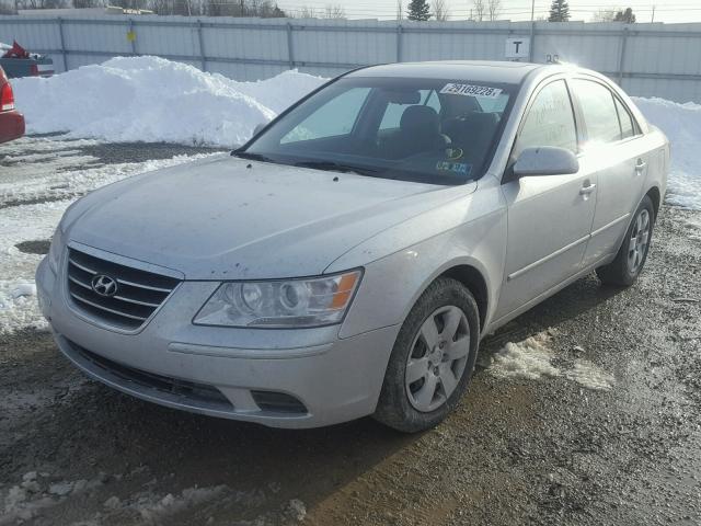 5NPET46C79H472539 - 2009 HYUNDAI SONATA GLS SILVER photo 2