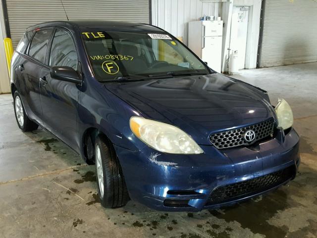 2T1KR32E73C084367 - 2003 TOYOTA MATRIX BLUE photo 1