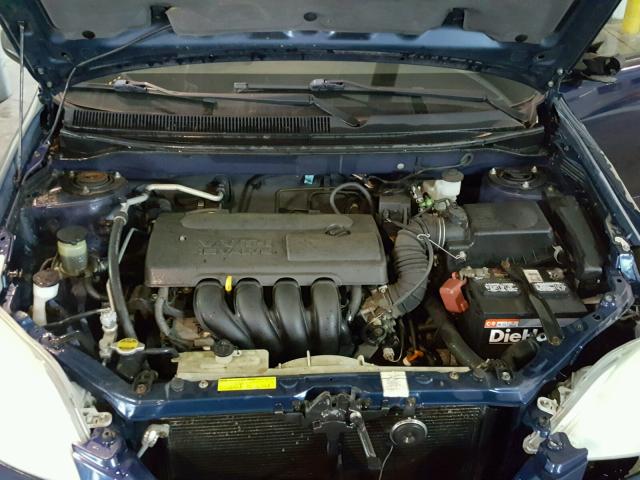 2T1KR32E73C084367 - 2003 TOYOTA MATRIX BLUE photo 7