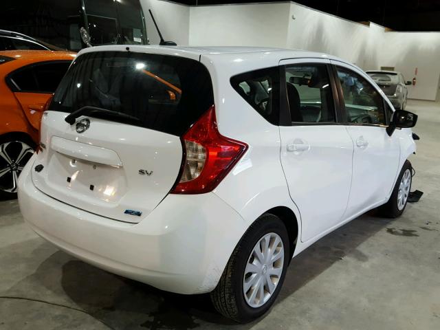 3N1CE2CP3GL370202 - 2016 NISSAN VERSA NOTE WHITE photo 4