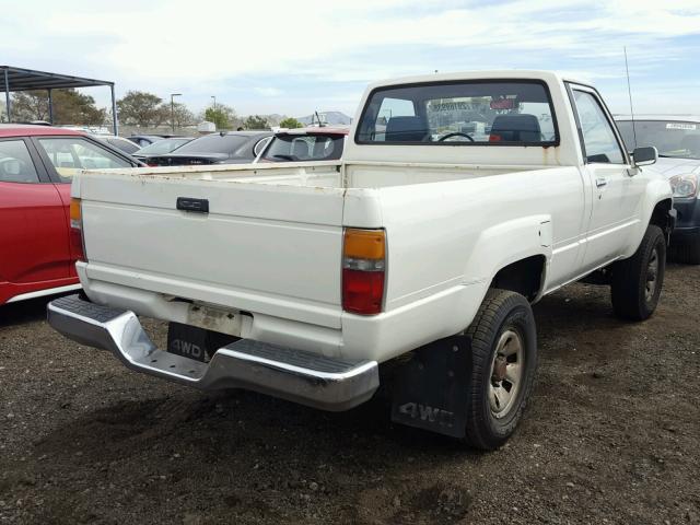 JT4RN63A8J0231570 - 1988 TOYOTA PICKUP RN6 WHITE photo 4