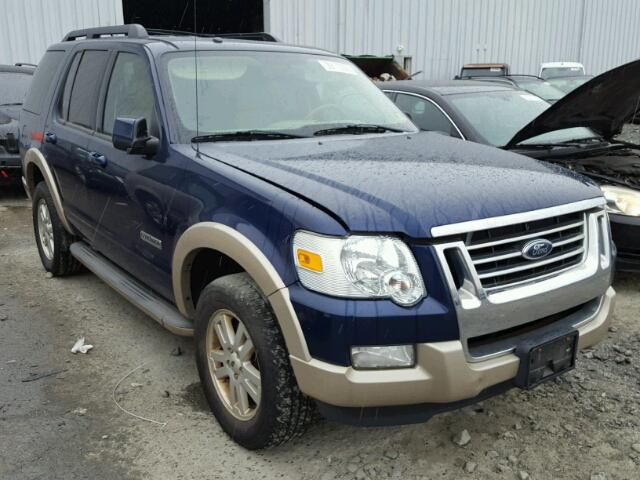 1FMEU74E78UB23108 - 2008 FORD EXPLORER E BLUE photo 1