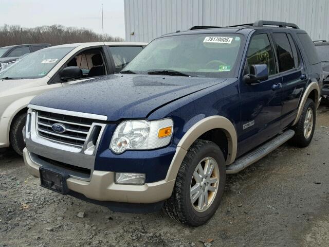 1FMEU74E78UB23108 - 2008 FORD EXPLORER E BLUE photo 2