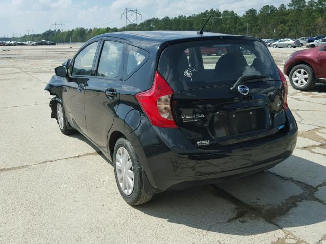 3N1CE2CP2FL382694 - 2015 NISSAN VERSA NOTE BLACK photo 3