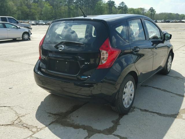 3N1CE2CP2FL382694 - 2015 NISSAN VERSA NOTE BLACK photo 4