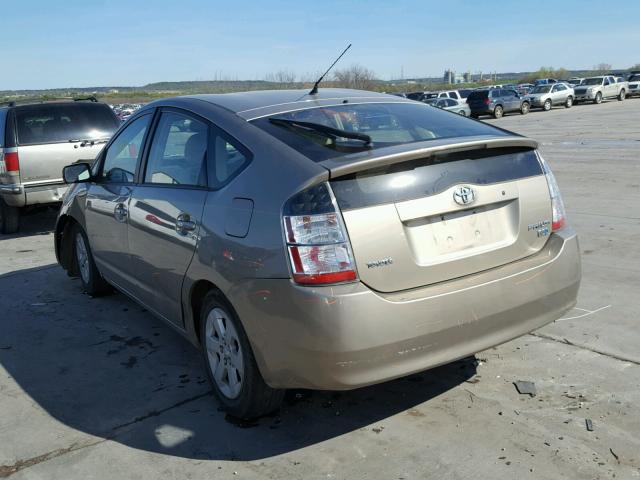 JTDKB22U653018880 - 2005 TOYOTA PRIUS GOLD photo 3